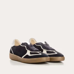 BASKETS ATHENA CUIR VELOURS