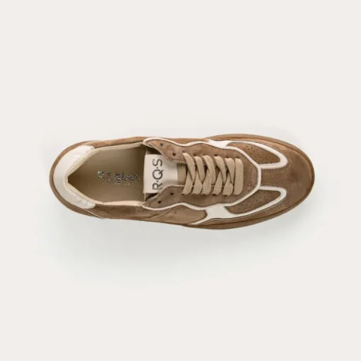 BASKETS ATHENA CUIR VELOURS