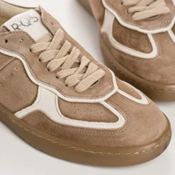 BASKETS ATHENA CUIR VELOURS
