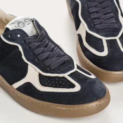BASKETS ATHENA CUIR VELOURS