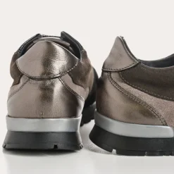 BASKETS ELECTRA MIX CUIR VELOURS