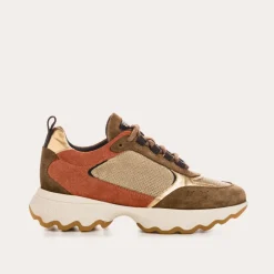 BASKETS FOSTER CUIR