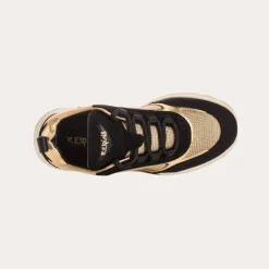 BASKETS FOSTER CUIR