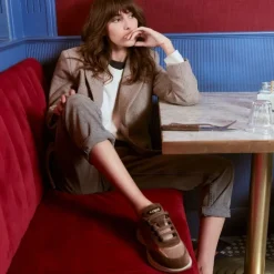 BASKETS FOSTER CUIR
