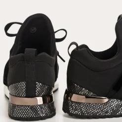 BASKETS ILAN LYCRA/VELVET