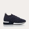 BASKETS INES CROCHET LAME