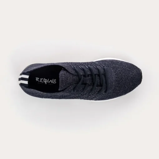 BASKETS INES CROCHET LAME