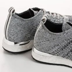 BASKETS INES CROCHET LAME