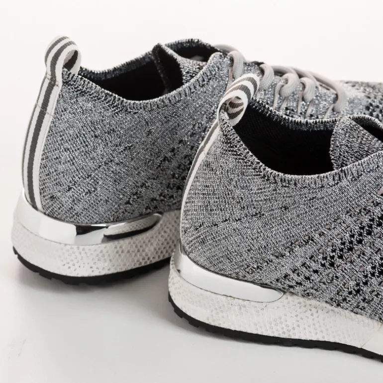 BASKETS INES CROCHET LAME