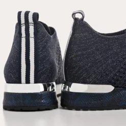 BASKETS INES CROCHET LAME
