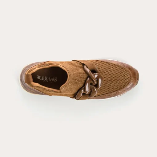 BASKETS IROKO CROCHET LAME