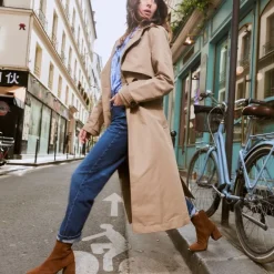 BOOTS A TALONS BLONDIE CUIR VELOURS