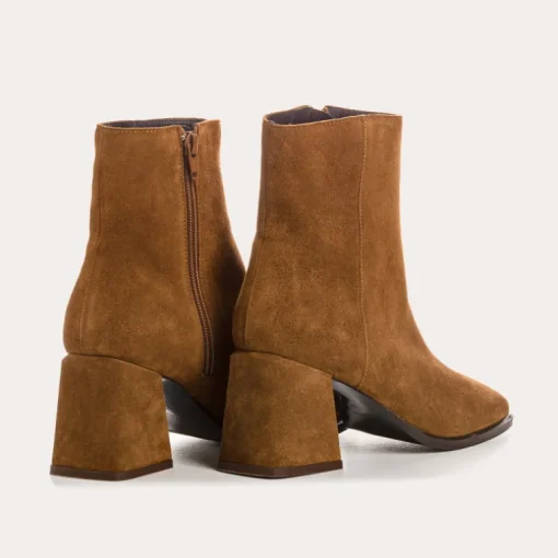 BOOTS A TALONS BLONDIE CUIR VELOURS
