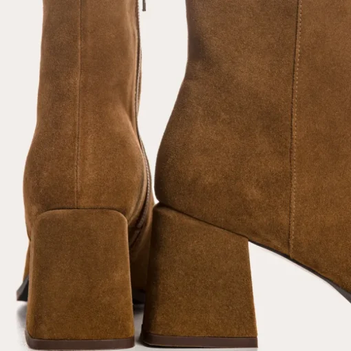 BOOTS A TALONS BLONDIE CUIR VELOURS