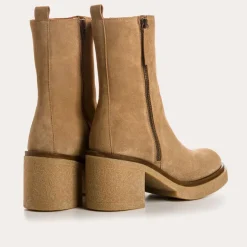 BOOTS A TALONS FALLON CUIR VELOURS