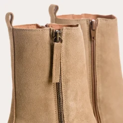 BOOTS A TALONS FALLON CUIR VELOURS