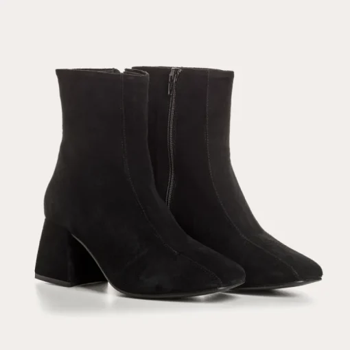 BOOTS AGATHA CUIR VELOURS