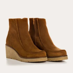 BOOTS ARGOS CUIR VELOURS