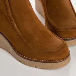 BOOTS ARGOS CUIR VELOURS
