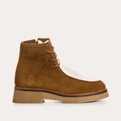 BOOTS ARUBA CUIR VELOURS/TEDDY