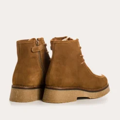 BOOTS ARUBA CUIR VELOURS/TEDDY