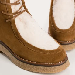 BOOTS ARUBA CUIR VELOURS/TEDDY