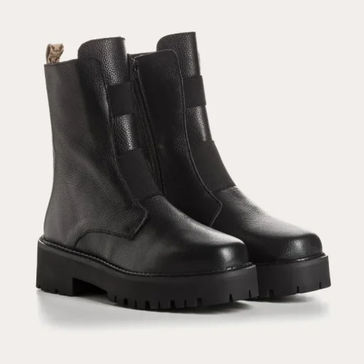 BOOTS DAFNE CUIR GRAINE
