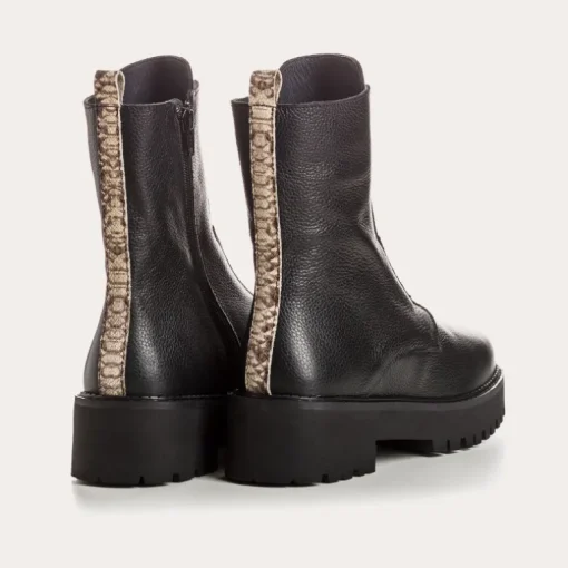 BOOTS DAFNE CUIR GRAINE