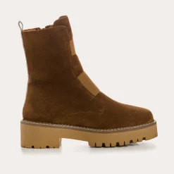BOOTS DAFNE CUIR VELOURS