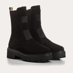 BOOTS DAFNE CUIR VELOURS