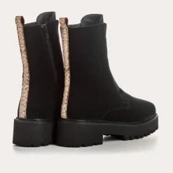 BOOTS DAFNE CUIR VELOURS