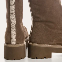 BOOTS DAFNE CUIR VELOURS