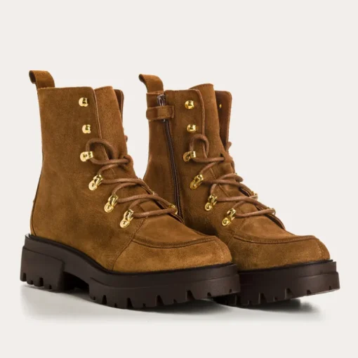 BOOTS DEVON CUIR VELOURS
