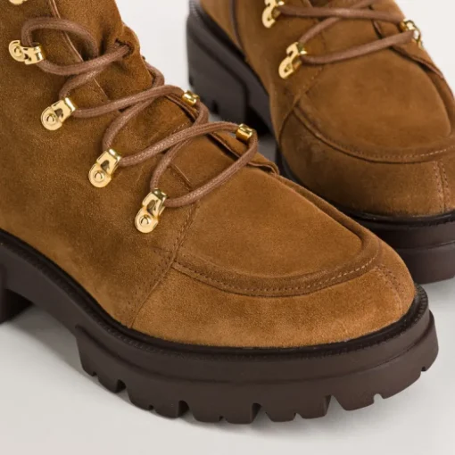 BOOTS DEVON CUIR VELOURS