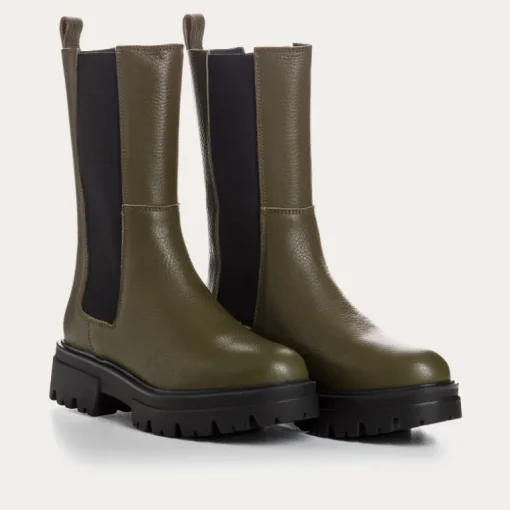 BOOTS DEVORA CUIR GRAINE