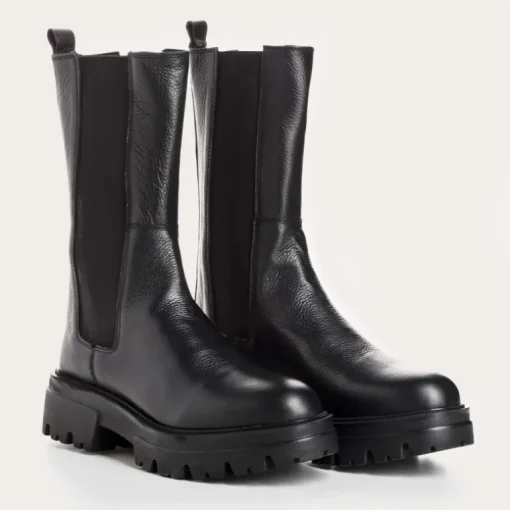 BOOTS DEVORA CUIR GRAINE