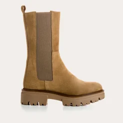 BOOTS DEVORA CUIR VELOURS