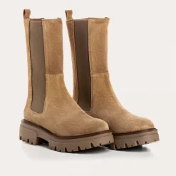 BOOTS DEVORA CUIR VELOURS