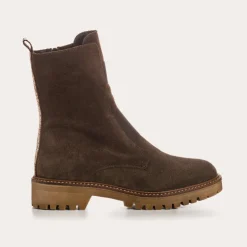 BOOTS DUSKY CUIR VELOURS