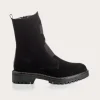 BOOTS DUSKY CUIR VELOURS