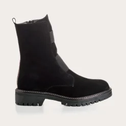 BOOTS DUSKY CUIR VELOURS