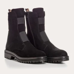 BOOTS DUSKY CUIR VELOURS