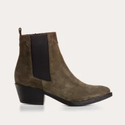 BOOTS ELIOTH CUIR VELOURS