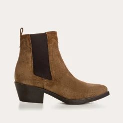 BOOTS ELIOTH CUIR VELOURS