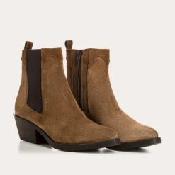 BOOTS ELIOTH CUIR VELOURS