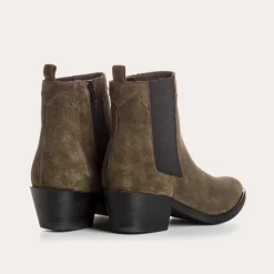 BOOTS ELIOTH CUIR VELOURS