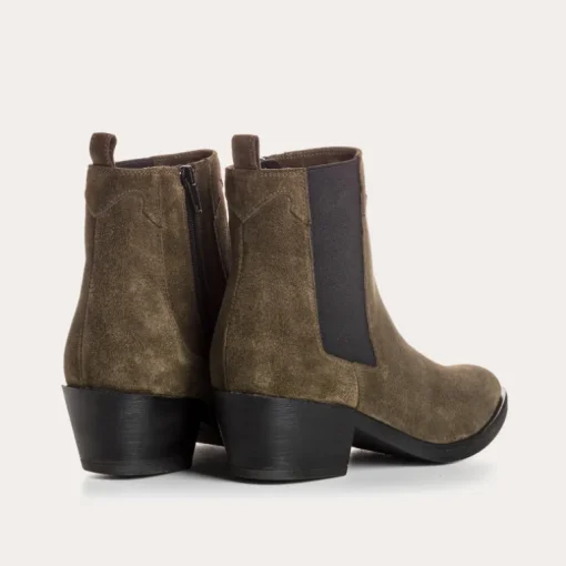BOOTS ELIOTH CUIR VELOURS