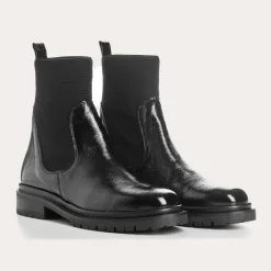 BOOTS EVALINA CUIR VERNIS