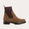 BOOTS EVELYN CUIR VELOURS