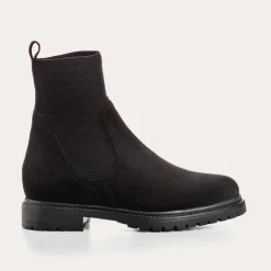 BOOTS EVELYN CUIR VELOURS